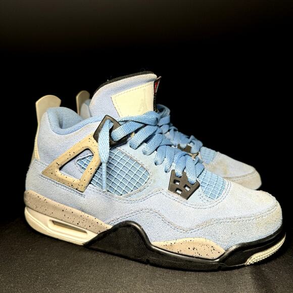Size 4 - Nike Air Jordan 4 Retro GS University Blue 2021 Men's Shoes